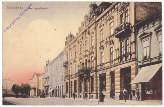 Trutnov (Trautenau), Gebirgsstrasse