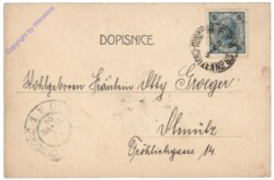ak151595a Tyniste (Tinischt), Ansicht