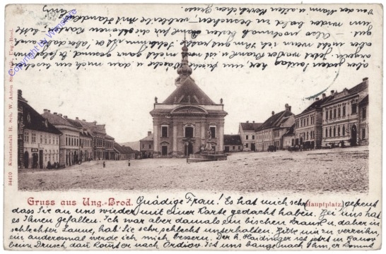 Uhersky Brod (Ung. Brod), Hauptplatz
