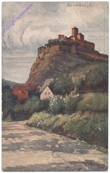 Usti nad Labem (Aussig), Ruine Schreckenstein