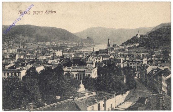 Usti nad Labem (Aussig), gegen Süden