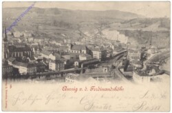 ak151617 Usti nad Labem (Aussig), v.d. Ferdinandshöhe