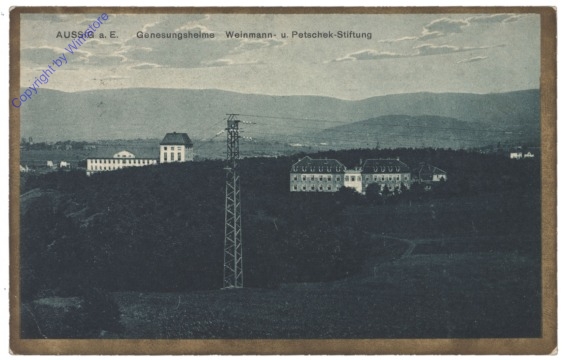 Usti nad Labem (Aussig), Genesungsheim Weinmann- u. Petschek-Stiftung