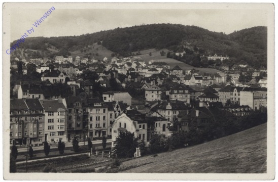 Usti nad Labem (Aussig), Kulmerstr. mit Siedlung