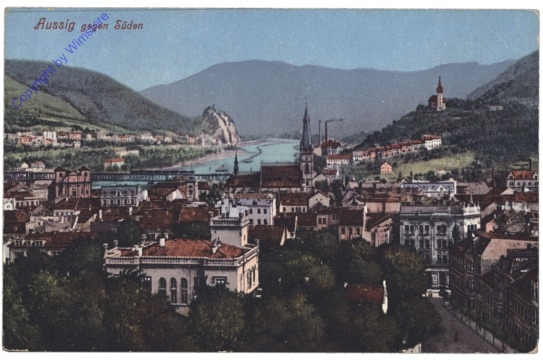 Usti nad Labem (Aussig), gegen Süden