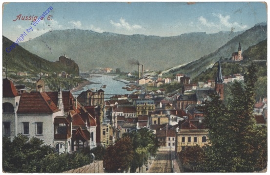 Usti nad Labem (Aussig), Ortsansicht