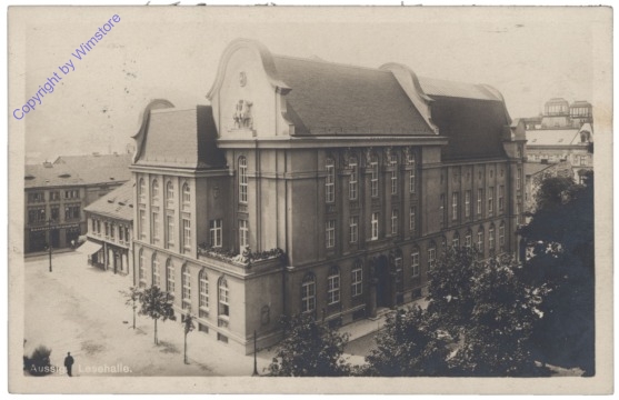 Usti nad Labem (Aussig), Lesehalle