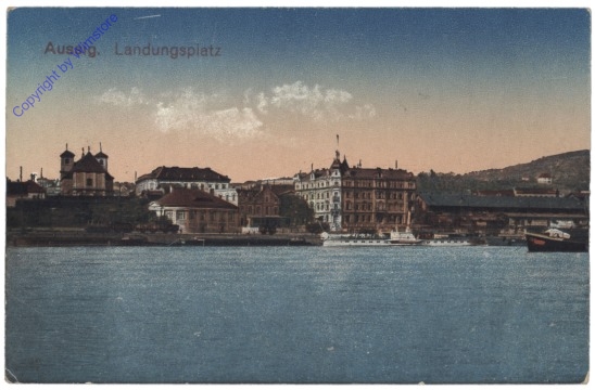 Usti nad Labem (Aussig), Landungsplatz