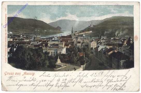 Usti nad Labem (Aussig), Gruss aus