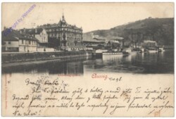 Usti nad Labem (Aussig), Landungsplatz