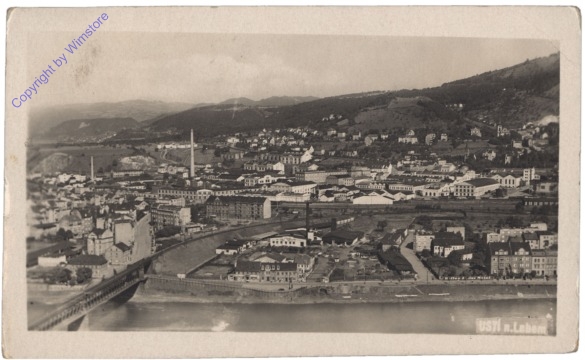 Usti nad Labem (Aussig), Ortsansicht