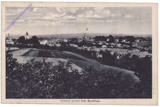 Velka Bystrice, Ortsansicht