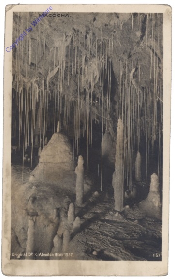 Vilemovice, Höhlenansicht