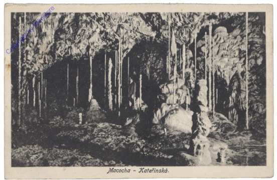 Vilemovice, Höhlenansicht