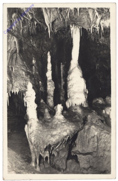 Vilemovice, Höhlenansicht