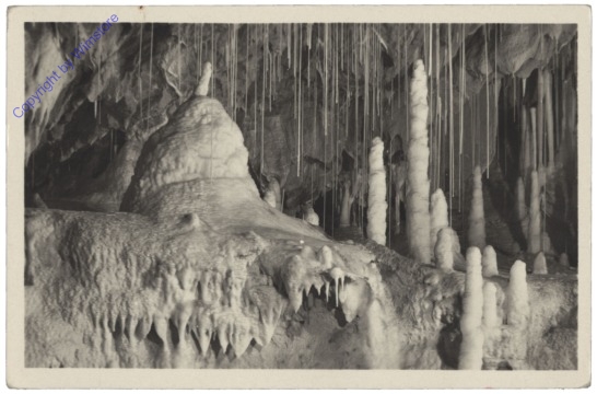 Vilemovice, Höhlenansicht