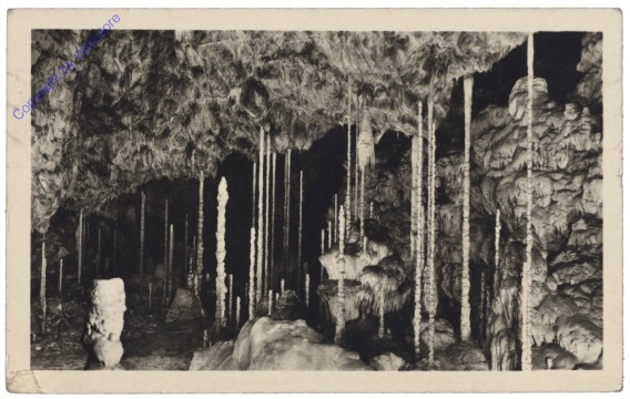 Vilemovice, Höhlenansicht