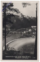 Vranov nad Dyji (Frain), Thayapartie mit Schloss