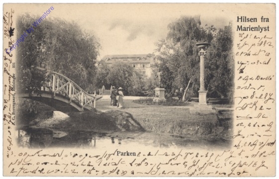 Helsingor, Marienlyst, Parken