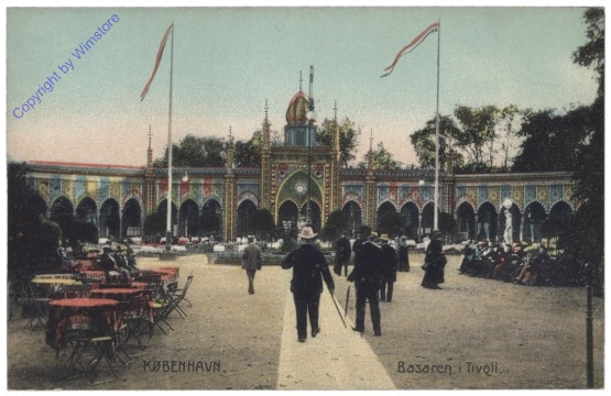 Kopenhagen, Basaren i Tivoli
