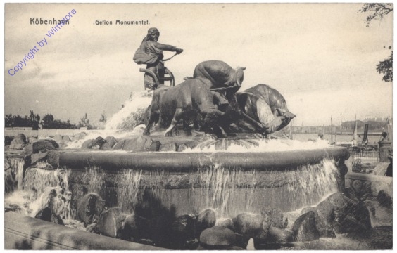 Kopenhagen, Gefion Monumentet