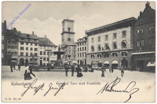 Kopenhagen, Gammel Torv med Fruekirke