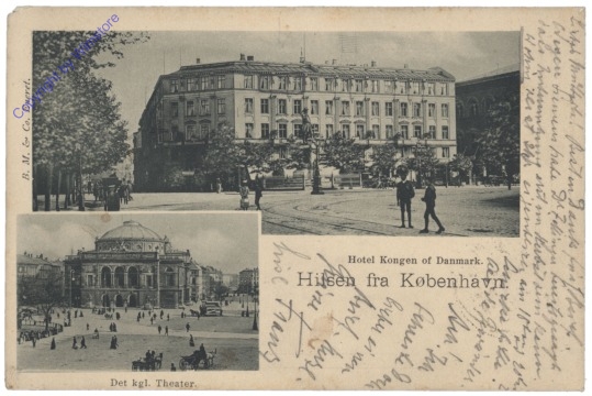 Kopenhagen, Hotel Kongen of Danmark