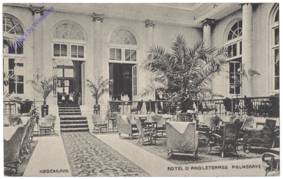 Kopenhagen, Hotel D'Angleterres Palmegave