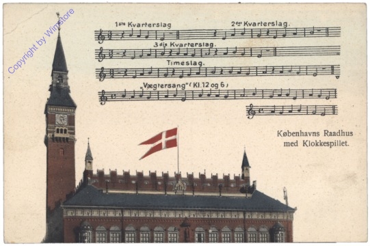 Kopenhagen, Raadhus med Klokkespillet