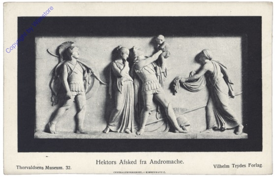 Kopenhagen, Thorvaldsens Museum, Hektors Afsked fra Andromache