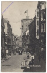 Kopenhagen, Kobmagergade med Rundetaarn