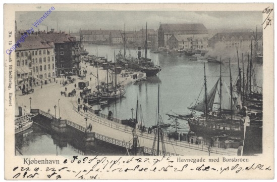 Kopenhagen, Havnegade med Borsbroen