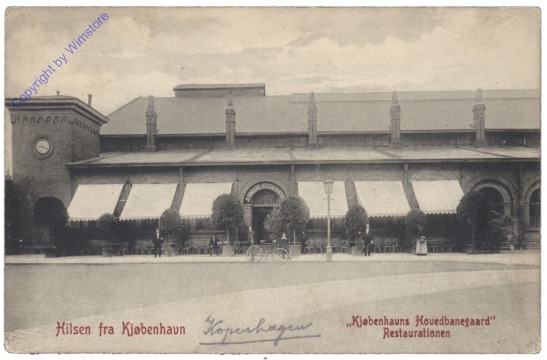 Kopenhagen, Kjobenhauns Hovedbanegaard, Restaurationen