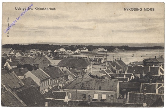 Nykobing Mors, Udsigt fra Kirketaarnet