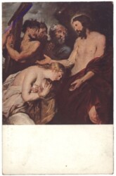 P.P. Rubens, Christus und die Sünderin