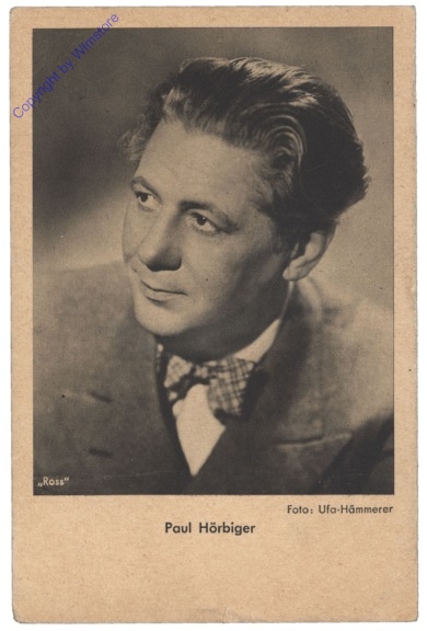 ak152462 Hörbiger Paul, Ross