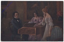 Schubert Franz am Klavier