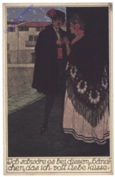 Don Juan-Serie: Leporello und Donna Elvira