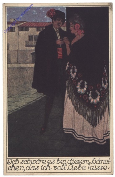 Don Juan-Serie: Leporello und Donna Elvira