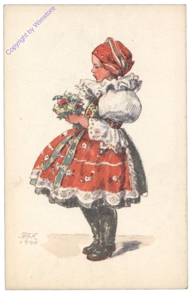 Mädchen in Tracht