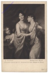 ak153085 Tischbein, J.: Malerei und Musik