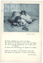 Di Lisl, d'Hundl und unt'n die Kotz ...