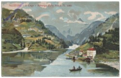 ak153216 Alleghe, Il lago - Albergo Polo Nord