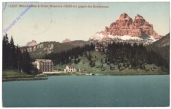 ak153255 Auronzo di Cadore, Misurinasee & Hotel Misurina