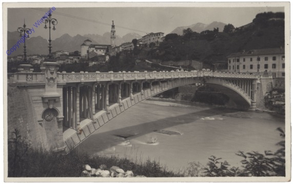 ak153271 Belluno, Il nuovo Ponte della Vittoria