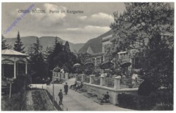 Bolzano (Bozen), Bozen-Gries, Partie im Kurgarten