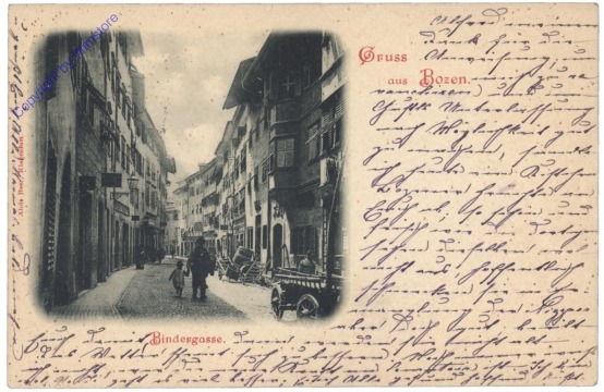 ak153332 Bolzano (Bozen), Bindergasse