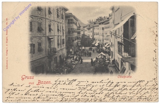 ak153339 Bolzano (Bozen), Obstplatz