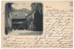 ak153341 Bolzano (Bozen), Schlosshof Runkelstein