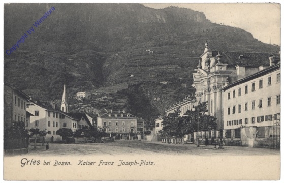 ak153345 Bolzano (Bozen), Gries, Kaiser Franz Joseph-Platz